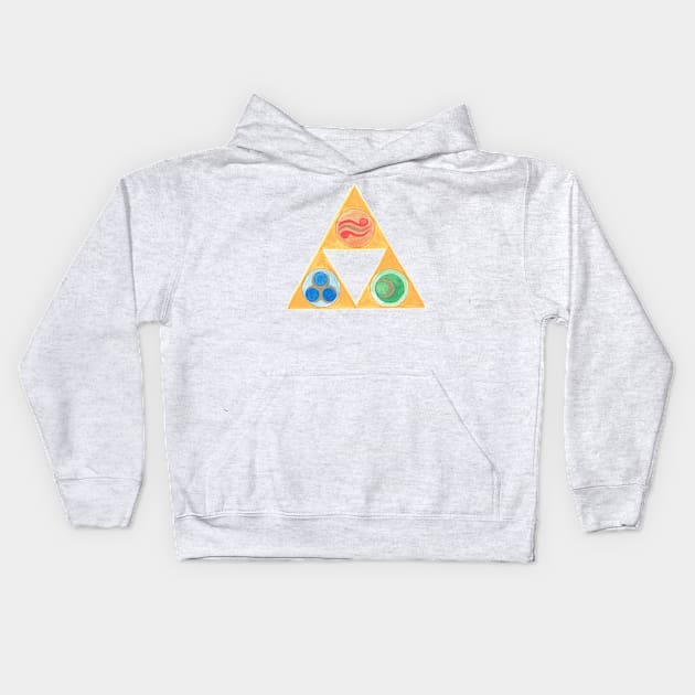 Triforce Kids Hoodie by Envorenn